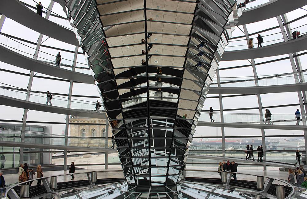 berlin Reichstag Building inside